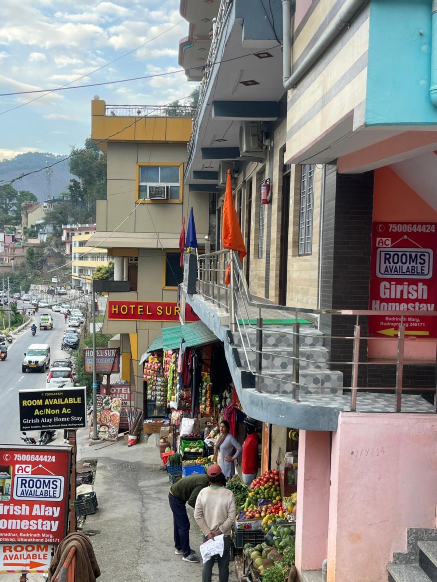 Girish Alay Home Stay Rudraprayāg Exterior foto